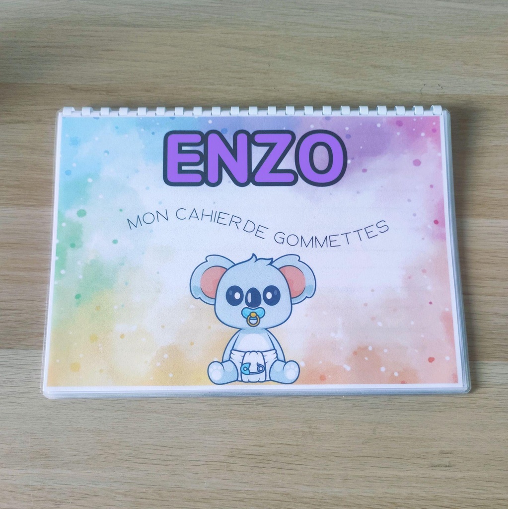 Mon cahier de gommette