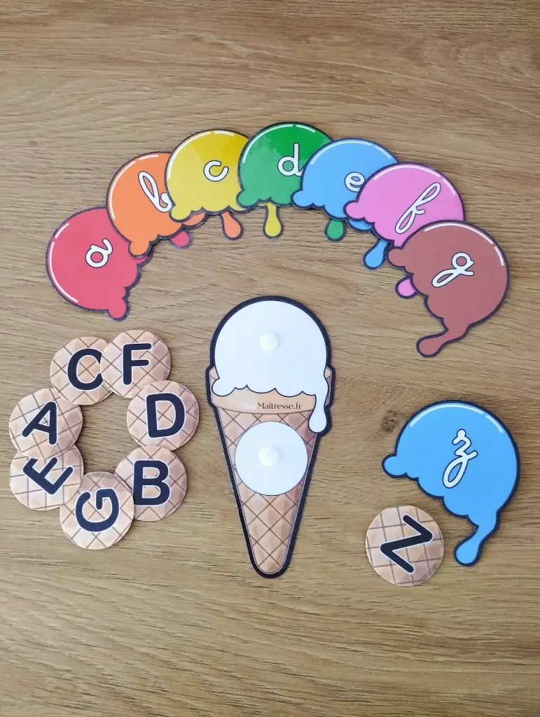 Support : Associer les lettres