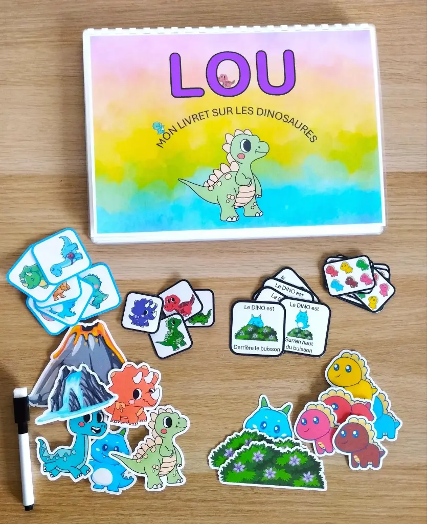 Mon livret sur les dinosaures