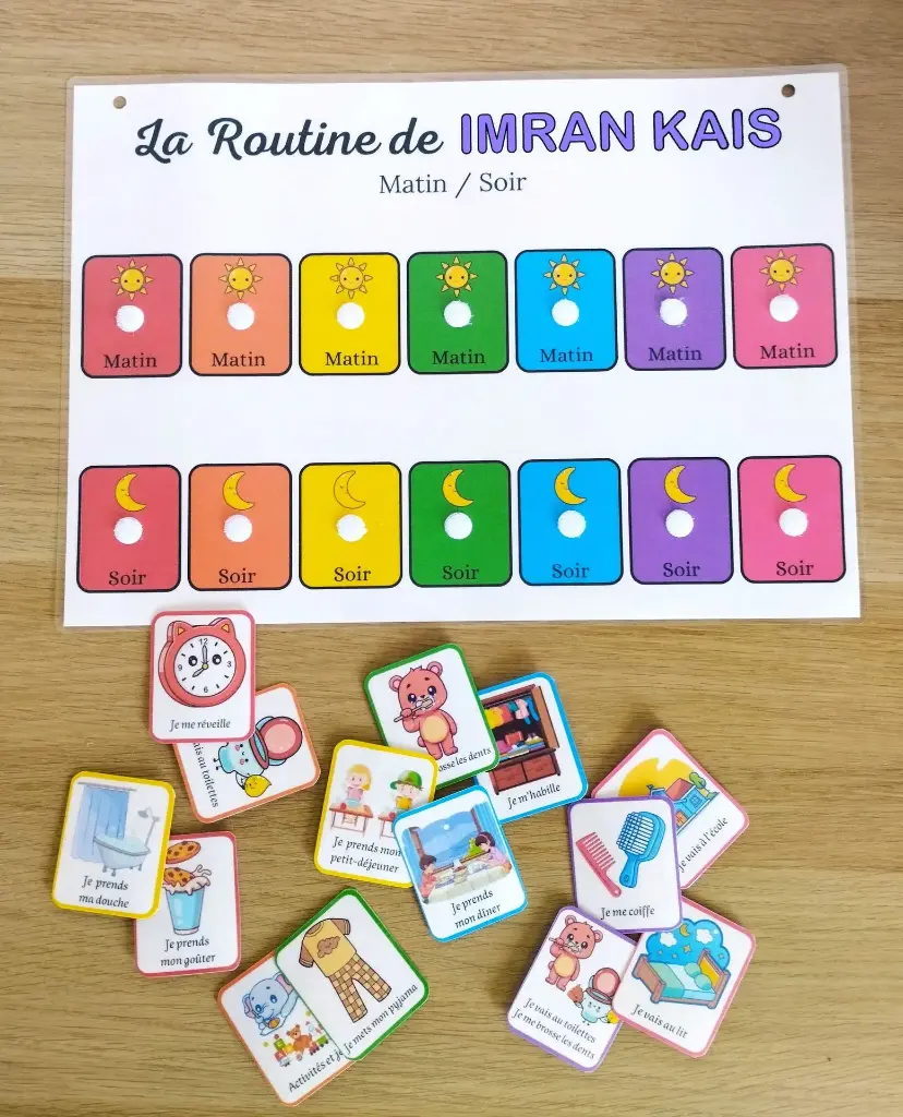 La Routine : Matin - Soir
