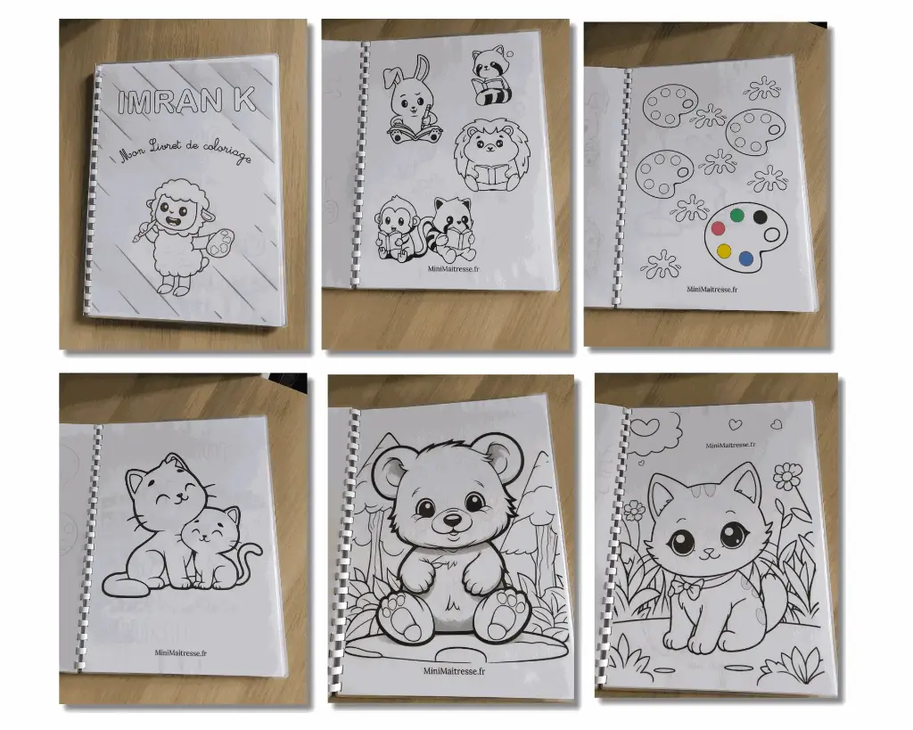 Mon Gros livret -  Coloriage