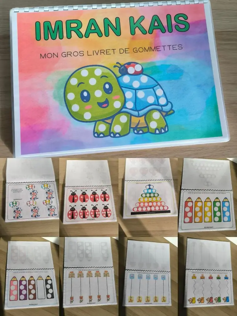 Mon gros livret - Gommettes