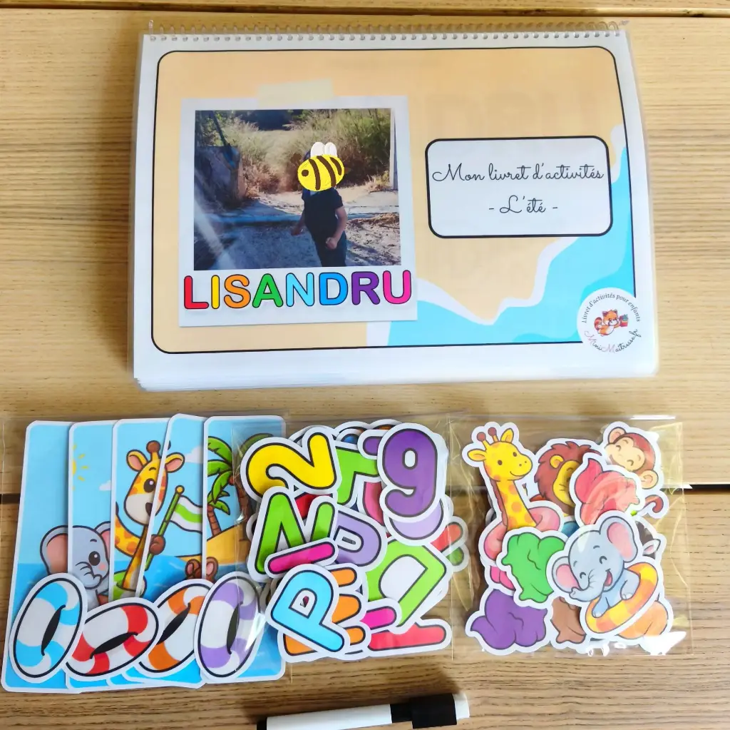 Mon livret d'activités - l'été - 3/6 ans 